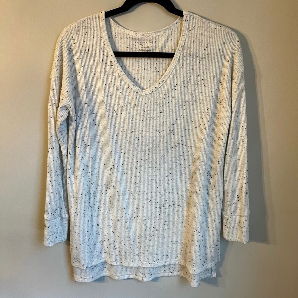 Oversized Waffle Knit Sweater